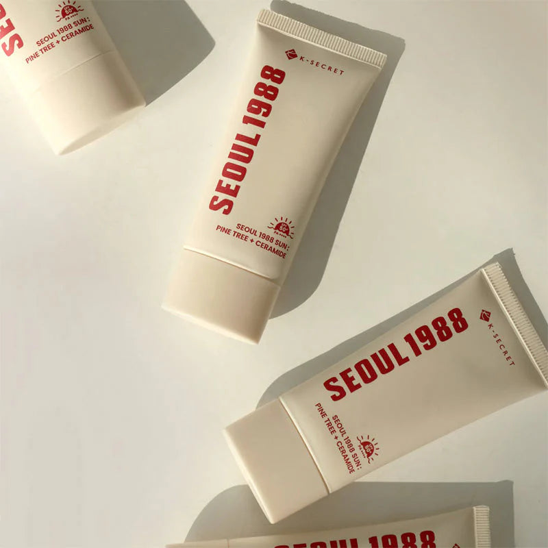 K-SECRET SEOUL 1988 Sun Pine Tree + Ceramide SPF50+ PA++++ — imagem 6