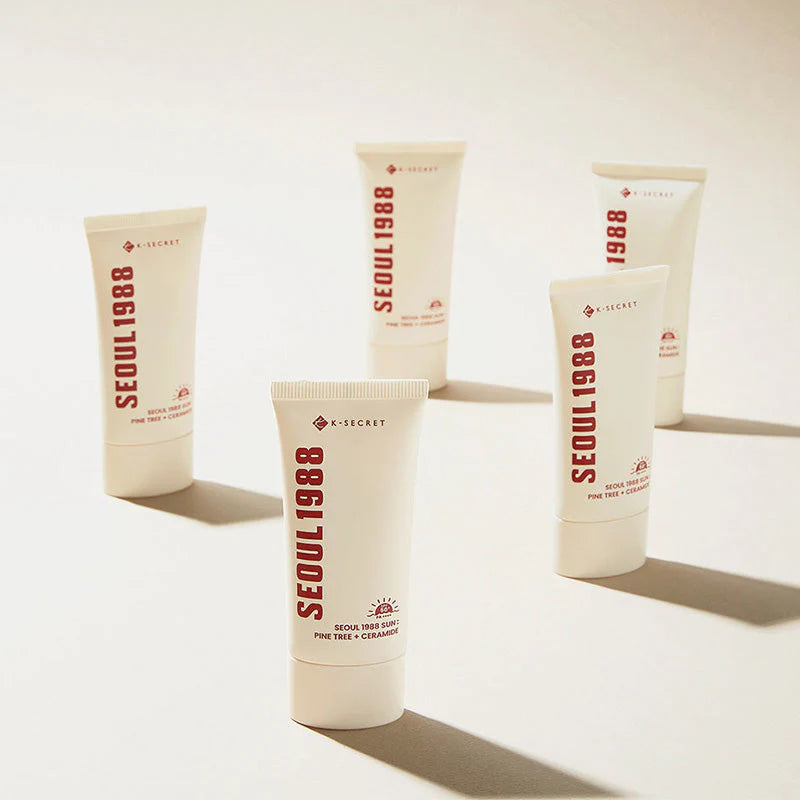 K-SECRET SEOUL 1988 Sun Pine Tree + Ceramide SPF50+ PA++++ — imagem 8