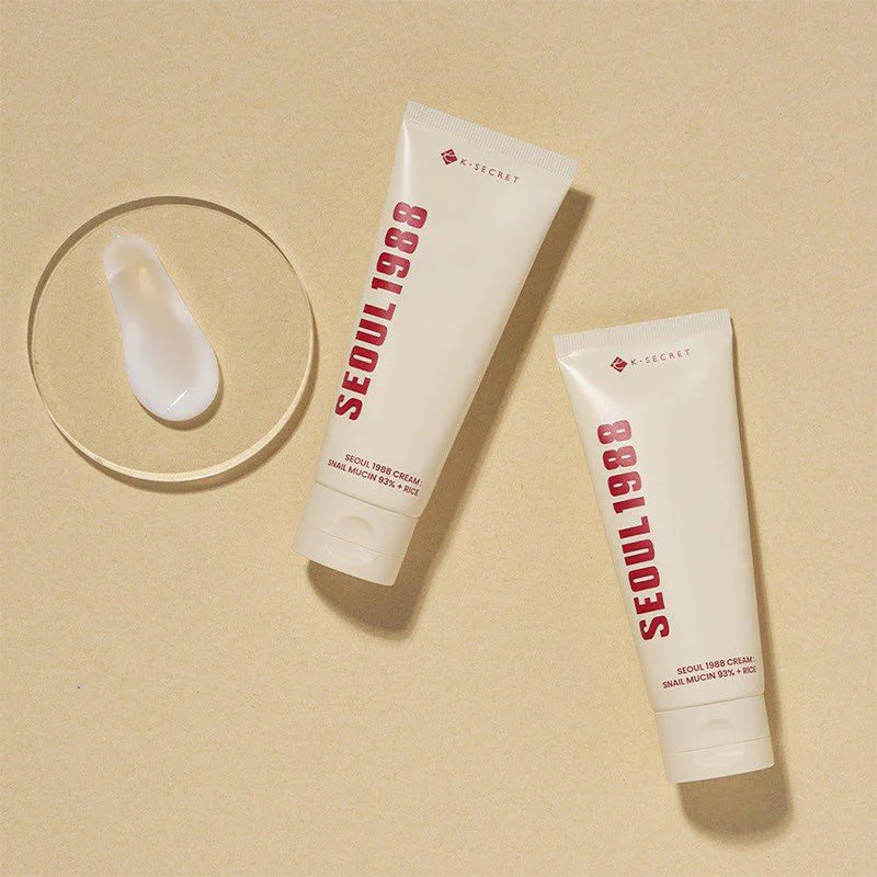 K-SECRET SEOUL 1988 Gel-Creme Snail Mucin 93% + Arroz — imagem 4