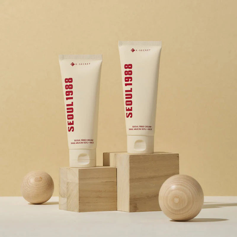 K-SECRET SEOUL 1988 Gel-Creme Snail Mucin 93% + Arroz — imagem 6