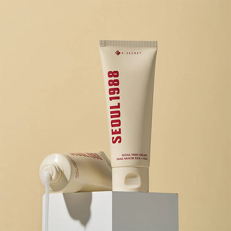 K-SECRET SEOUL 1988 Gel-Creme Snail Mucin 93% + Arroz — imagem 7