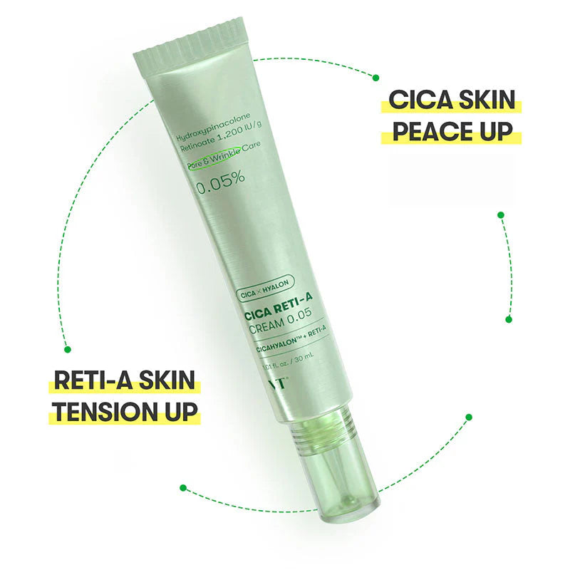 VT Cosmetics Cica Reti-A Cream 0.05 – Retinol para Redução de Poros — imagem 4