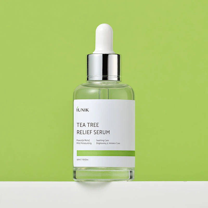 IUNIK Tea Tree Relief Serum — Sérum Calmante com Árvore-do-Chá e Centella — imagem 5