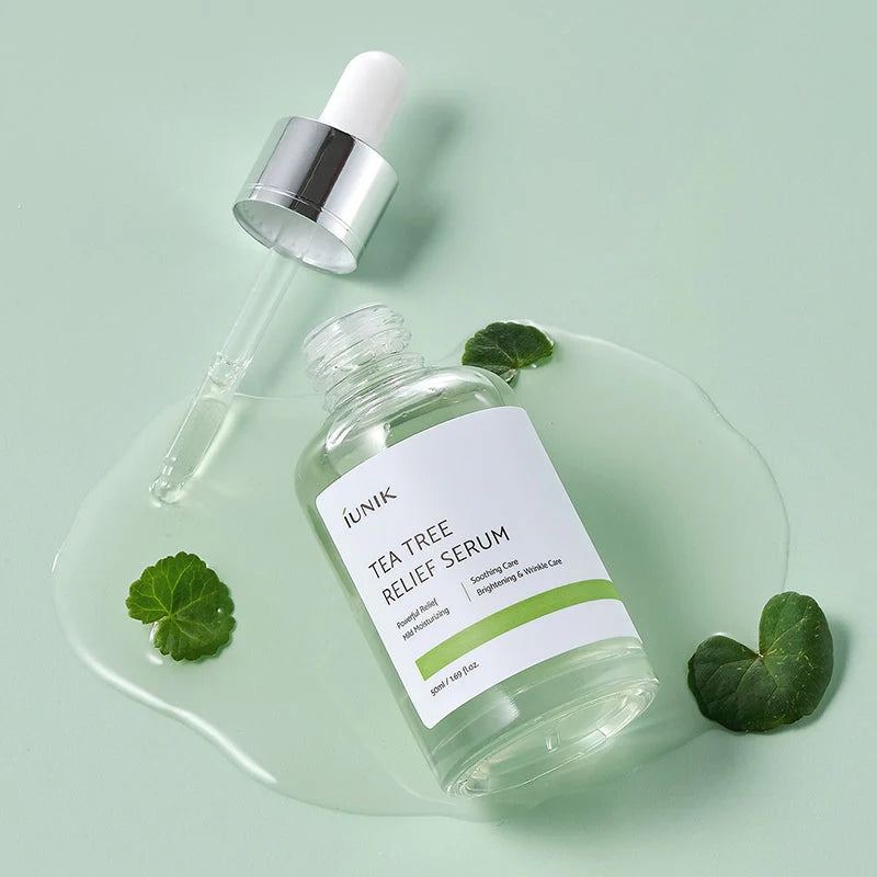 IUNIK Tea Tree Relief Serum — Sérum Calmante com Árvore-do-Chá e Centella — imagem 2