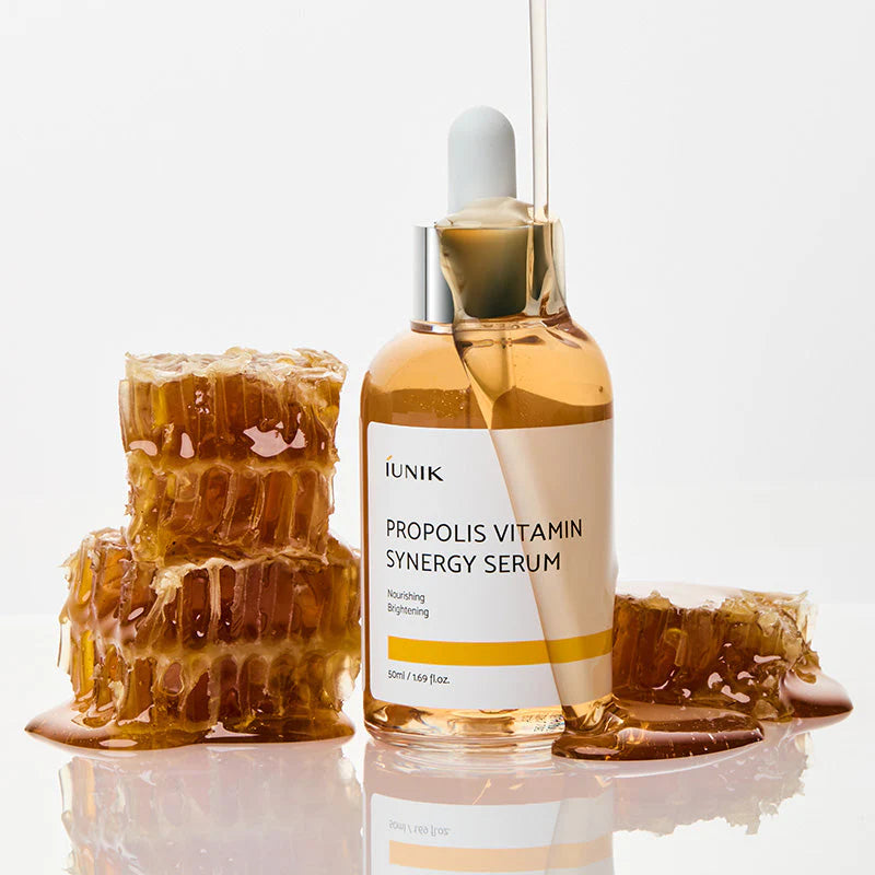 IUNIK Propolis Vitamin Synergy Serum — 70% Própolis + Espinheiro-do-Mar — imagem 2