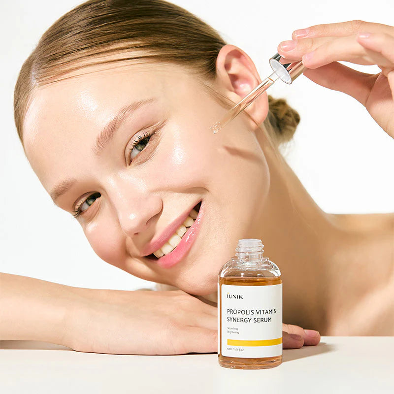 IUNIK Propolis Vitamin Synergy Serum — 70% Própolis + Espinheiro-do-Mar — imagem 5