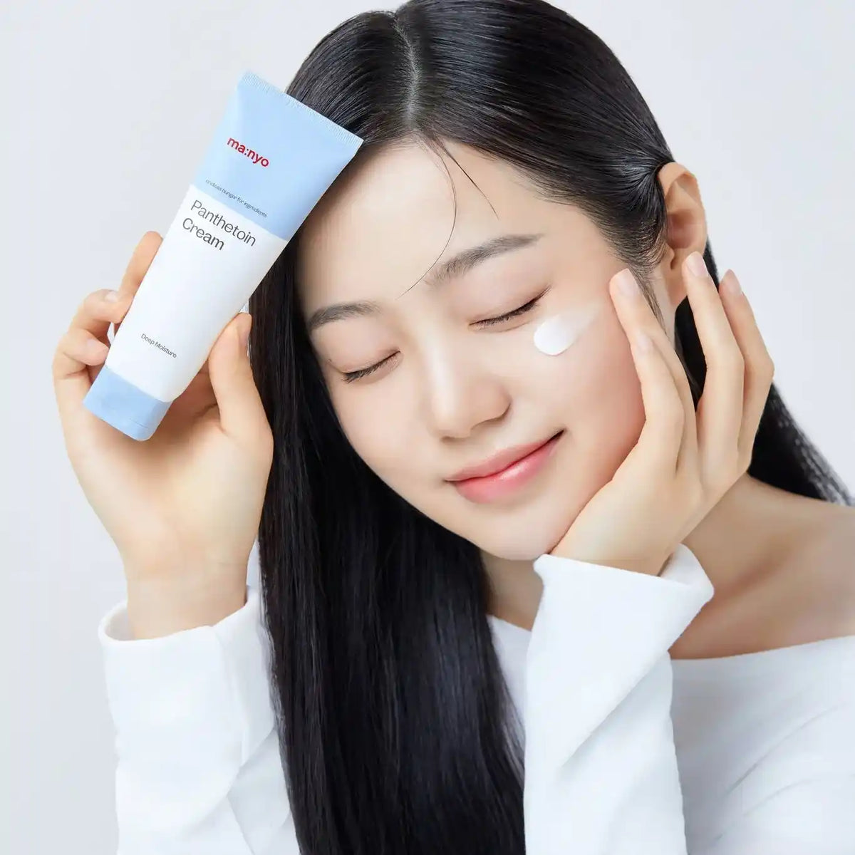 ma:nyo Panthetoin Cream, creme hidratante facial com pantenol e ectoína, 80ml