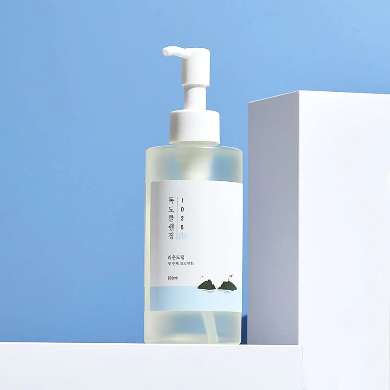Round Lab 1025 Dokdo Cleansing Oil – Limpeza Profunda — imagem 4