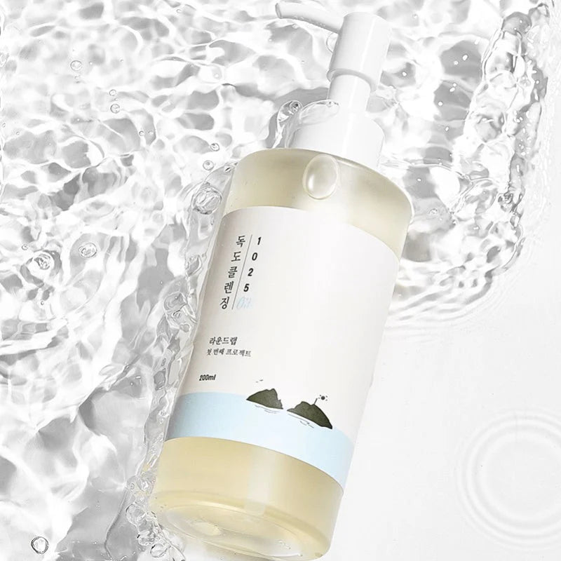 Round Lab 1025 Dokdo Cleansing Oil – Limpeza Profunda — imagem 6