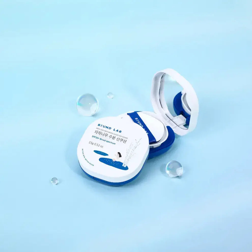 Round Lab Birch Juice Sun Cushion: Proteção e Hidratação Intensiva — imagem 2
