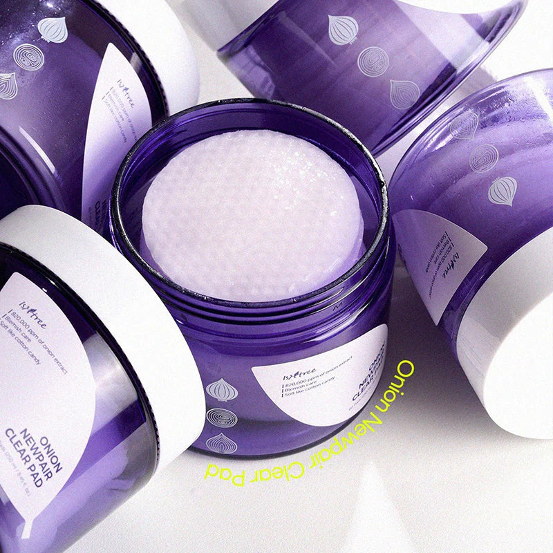 ISNTREE Onion Newpair Clear Pad — Tónico em Disco para Manchas e Poros — imagem 8
