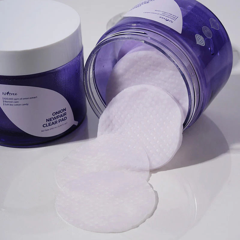 ISNTREE Onion Newpair Clear Pad — Tónico em Disco para Manchas e Poros — imagem 11