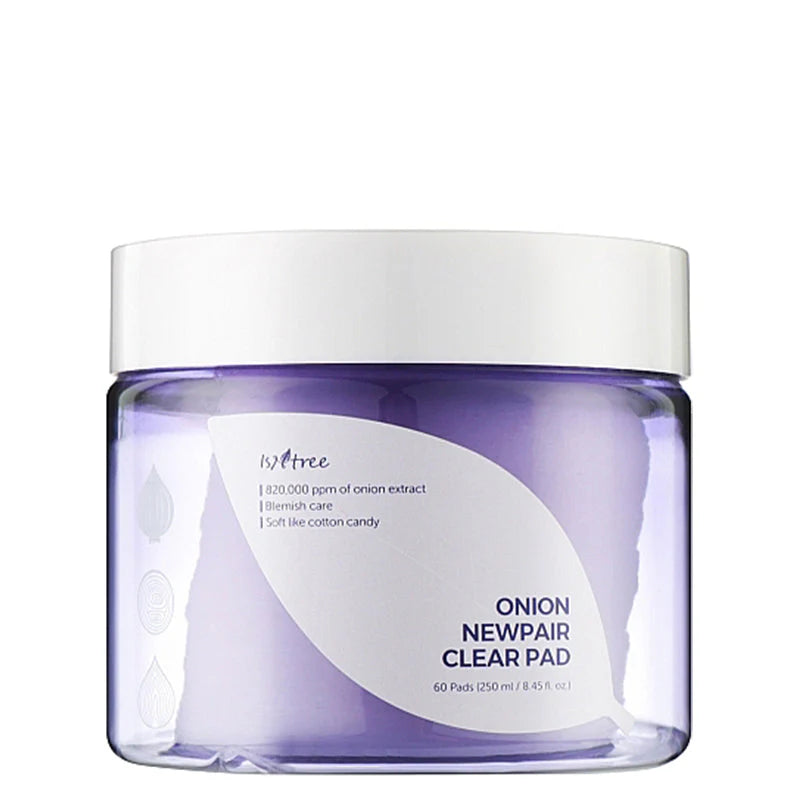 ISNTREE Onion Newpair Clear Pad — Tónico em Disco para Manchas e Poros