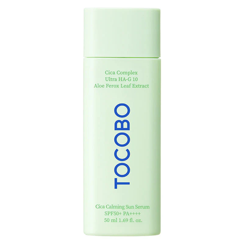 TOCOBO - Protetor Solar Coreano Cica Sun Serum SPF50+: Hidrata e Acalma