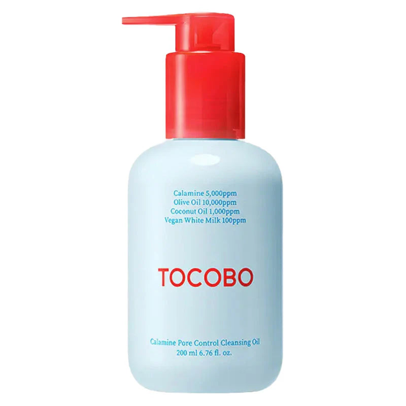 TOCOBO Calamine Pore Control Cleansing Oil — Limpeza Profunda e Controlo de Sebo