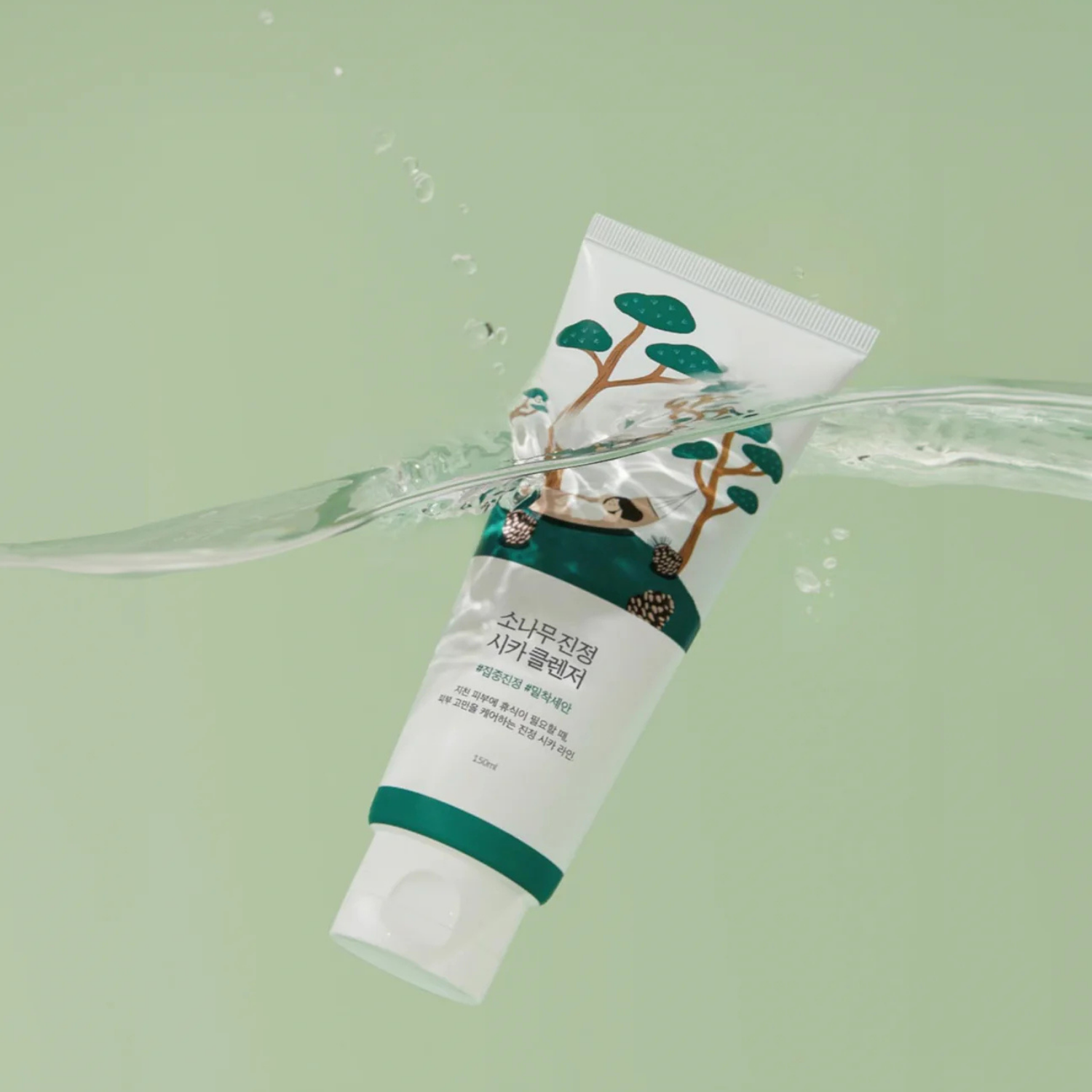 Round Lab - Pine Calming Cica Cleanser - Restaurar a Barreira — imagem 6