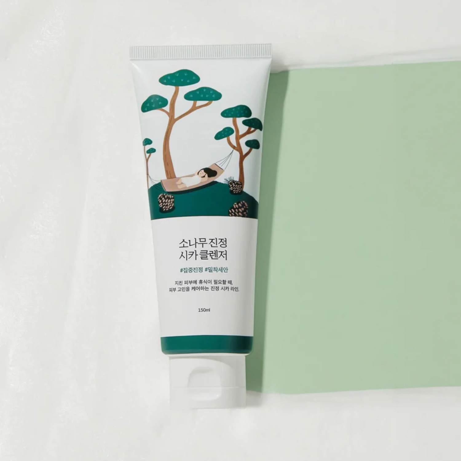 Round Lab - Pine Calming Cica Cleanser - Restaurar a Barreira — imagem 2