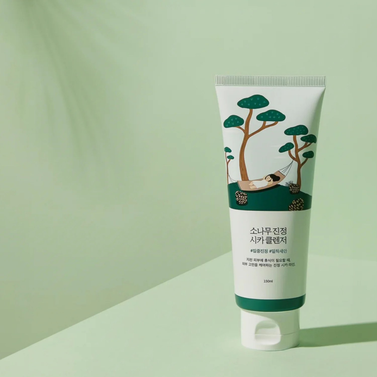 Round Lab - Pine Calming Cica Cleanser - Restaurar a Barreira — imagem 5