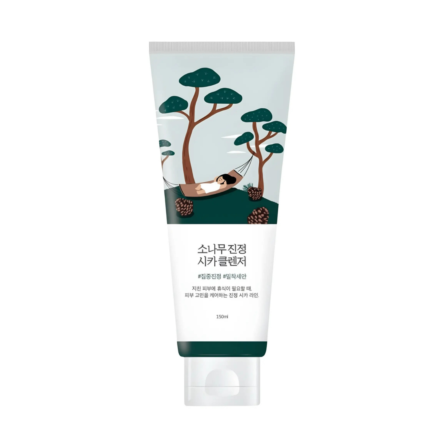 Round Lab - Pine Calming Cica Cleanser - Restaurar a Barreira