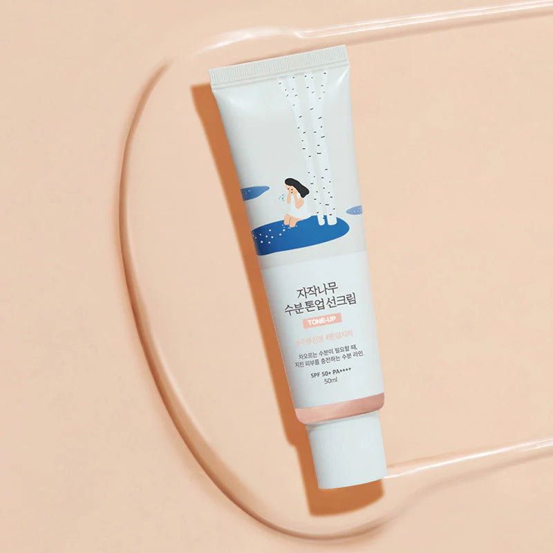 Round Lab Birch - Tone Up Protetor Solar Coreano: Hidratação e Brilho — imagem 3