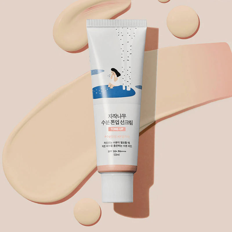 Round Lab Birch - Tone Up Protetor Solar Coreano: Hidratação e Brilho — imagem 2