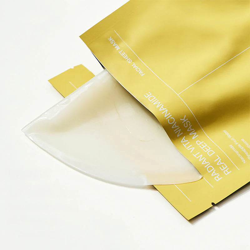 Biodance Radiant Vita Niacinamide Real Deep Mask — Máscara Anti-Manchas — imagem 2