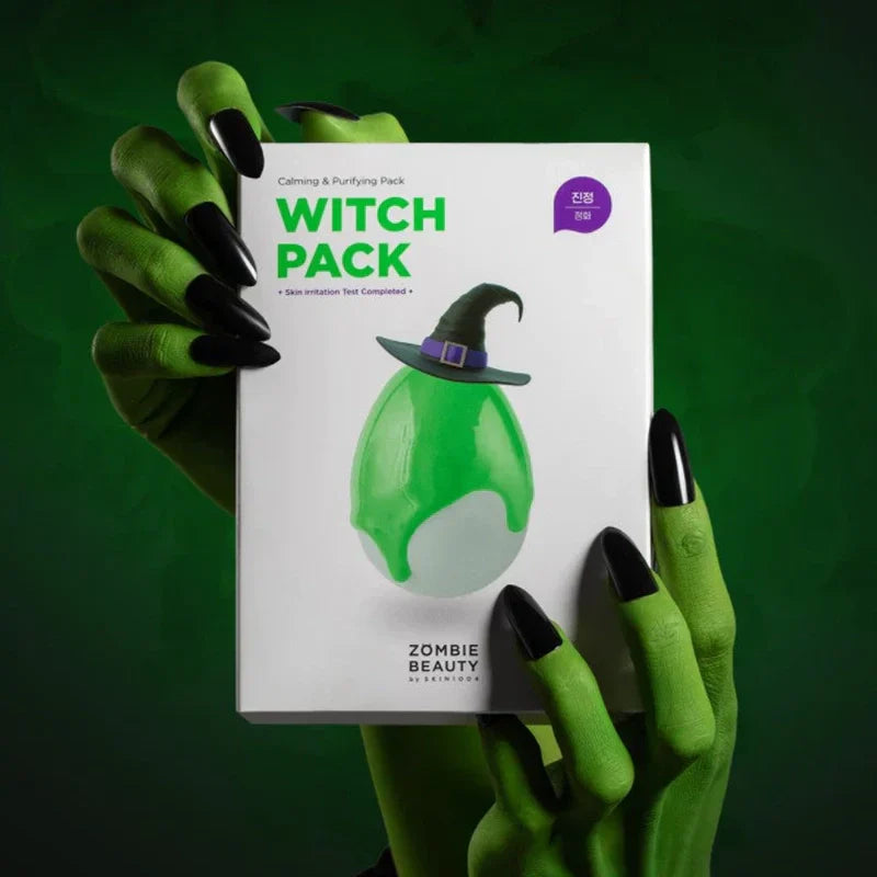 SKIN1004 Zombie Beauty Witch Pack – Máscara Lavável com Chá Verde — imagem 6