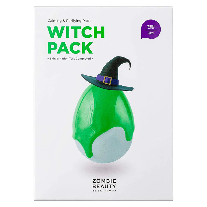 SKIN1004 Zombie Beauty Witch Pack – Máscara Lavável com Chá Verde