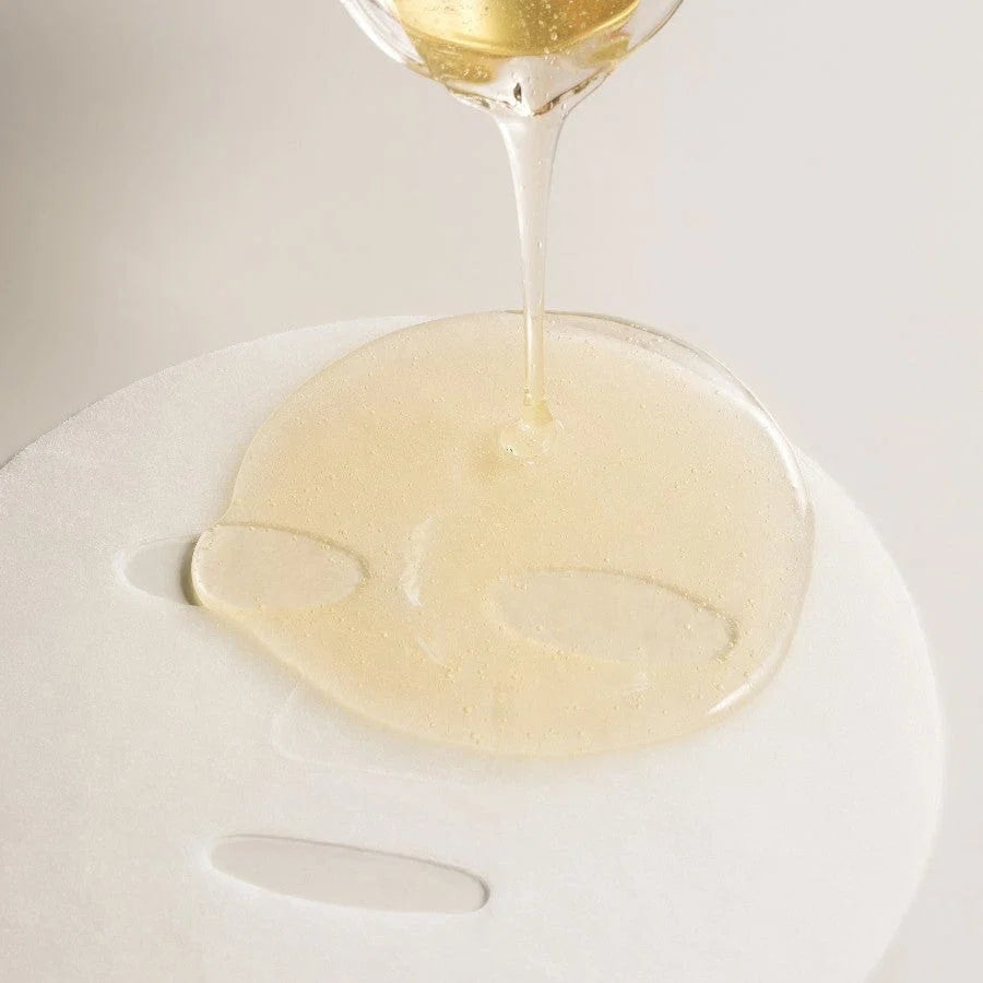 Textura do gel a ser aplicada sobre a folha da máscara Skin1004
