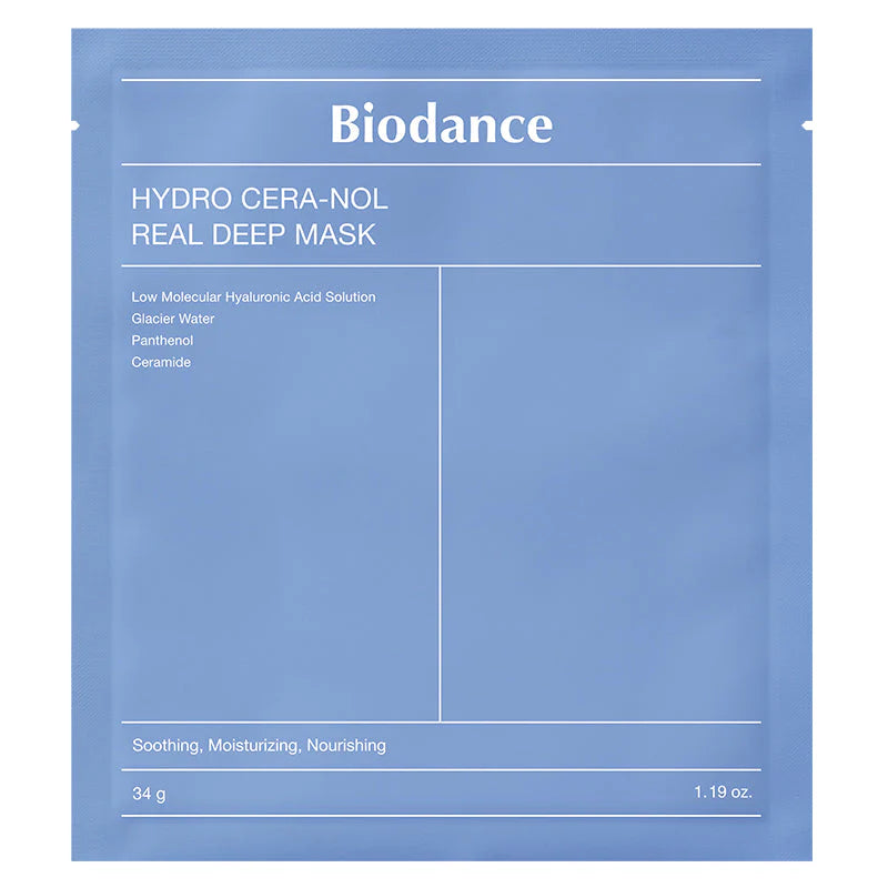 Biodance Hydro Cera-nol Real Deep Mask | Hidrogel Calmante