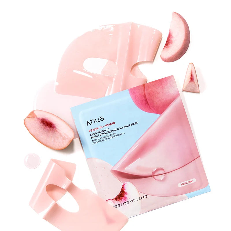 Anua Peach 70 Niacin Brightening Collagen Mask