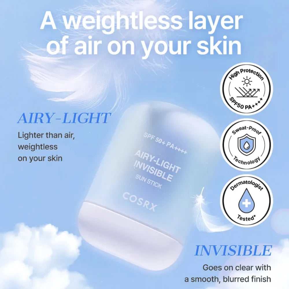 Cosrx Airy Light Invisible Sun Stick Spf50