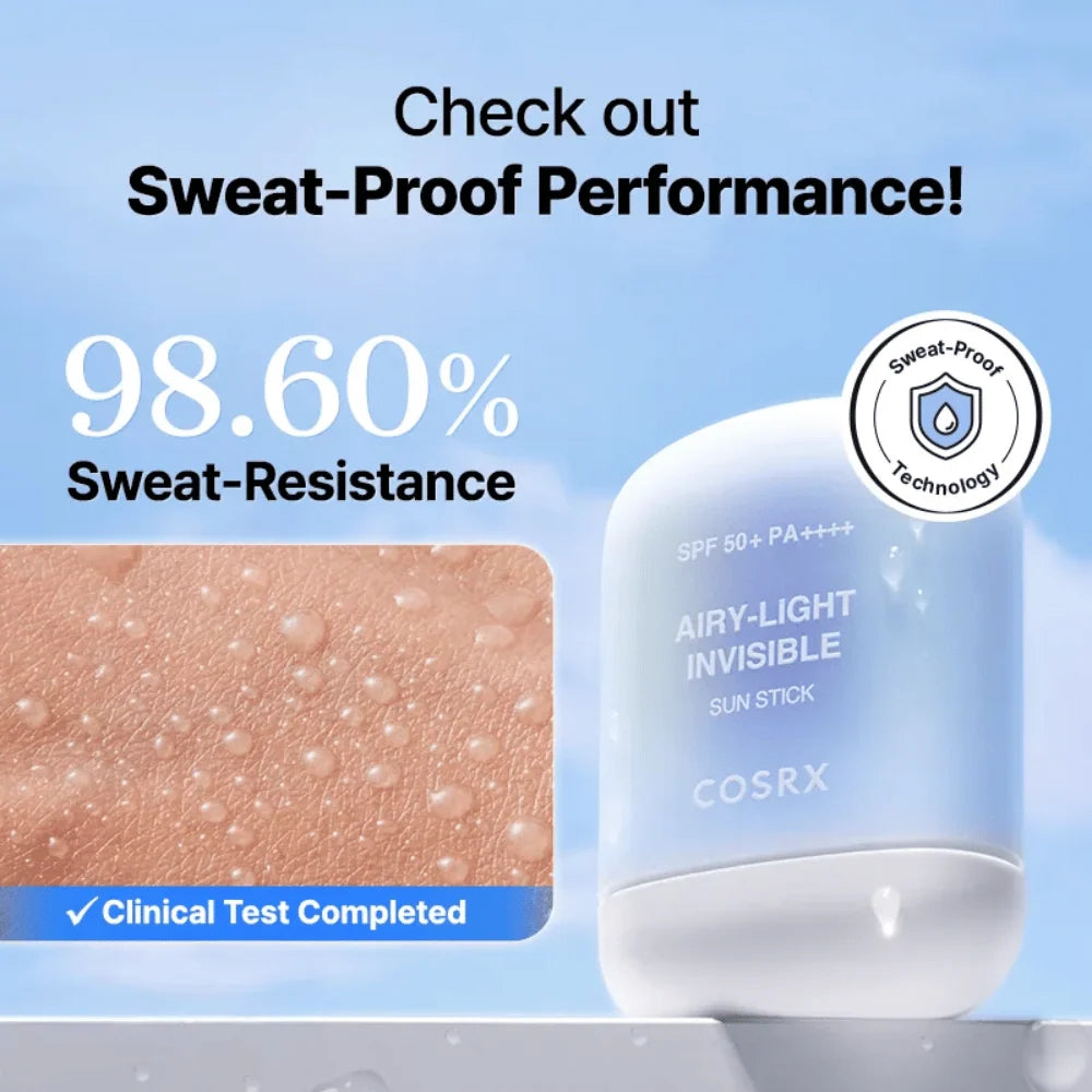 Cosrx Airy Light Invisible Sun Stick Spf50