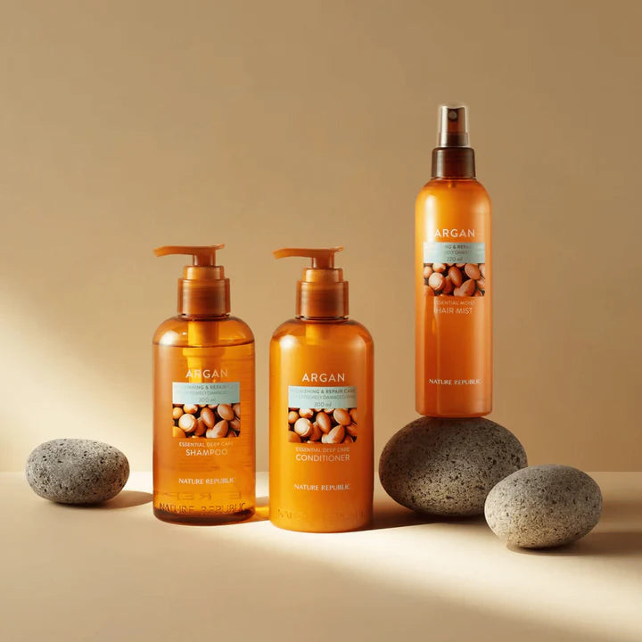 Nature Republic Argan Essential Moisture Repairing Shampoo — imagem 3