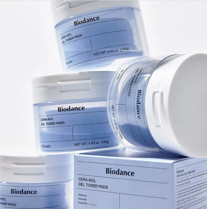Biodance Cera-nol Gel Toner Pads — Tónico em Disco para Pele Sensível — imagem 3