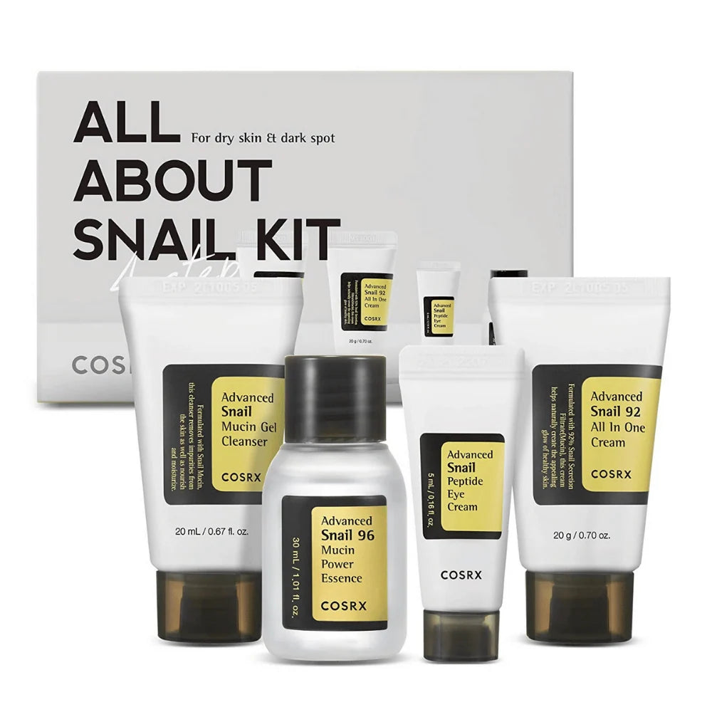 Cosrx All About Snail Kit Skincare Gift Set