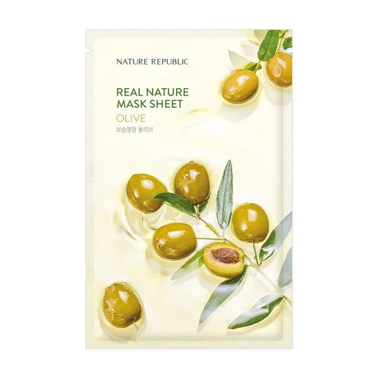Nature Republic Real Nature Mask Sheet Olive