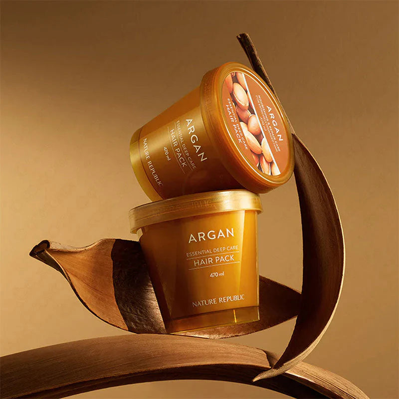Nature Republic Argan Essential Moisture Repairing Hair Mask — imagem 6