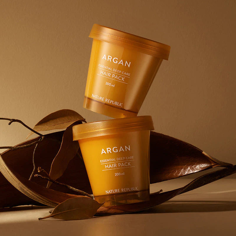Nature Republic Argan Essential Moisture Repairing Hair Mask — imagem 8
