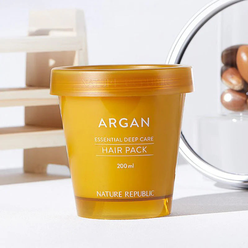 Nature Republic Argan Essential Moisture Repairing Hair Mask — imagem 4