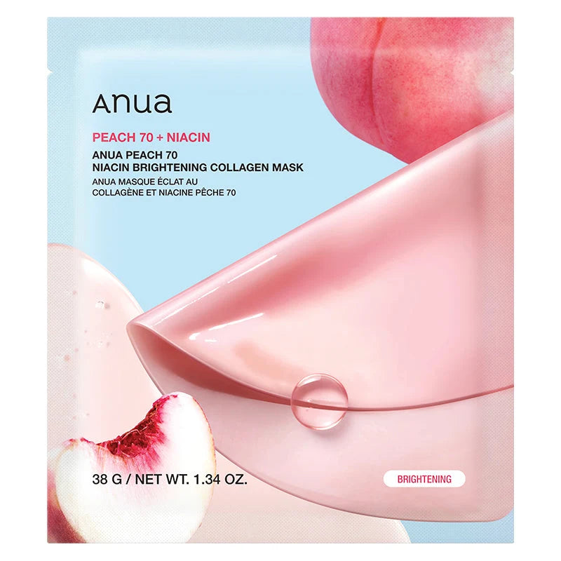 Anua Peach 70 Niacin Brightening Collagen Mask