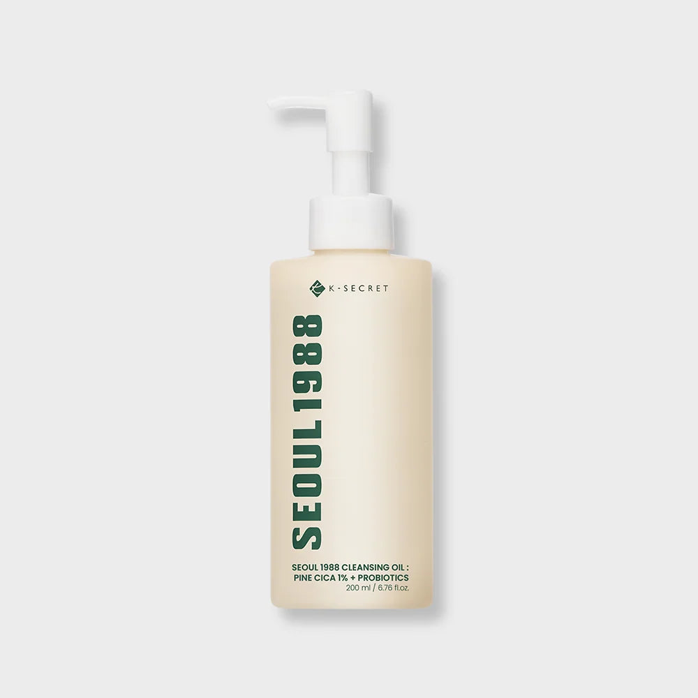 K-SECRET SEOUL 1988 SEOUL 1988 Cleansing Oil : Pine Cica 1% + Probiotics