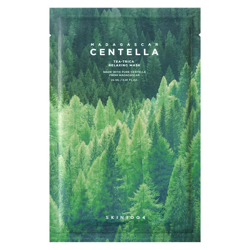 SKIN1004 Madagascar Centella Tea-Trica Máscara de Relaxamento 24ml