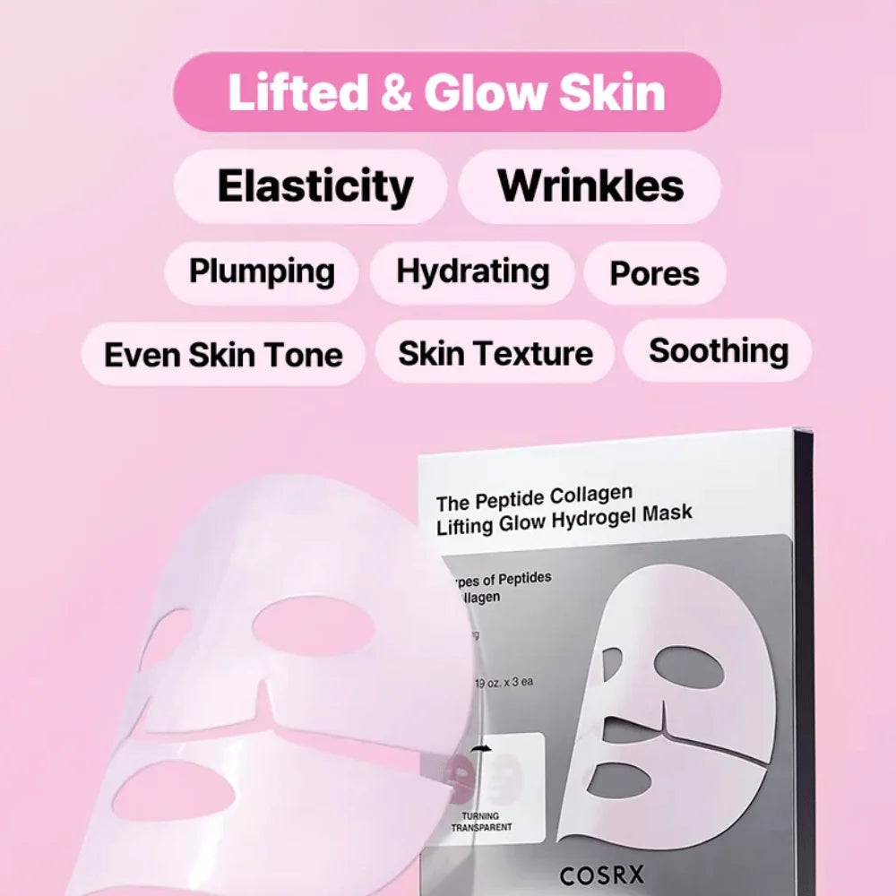 COSRX Peptide Collagen Glow Hydrogel Mask