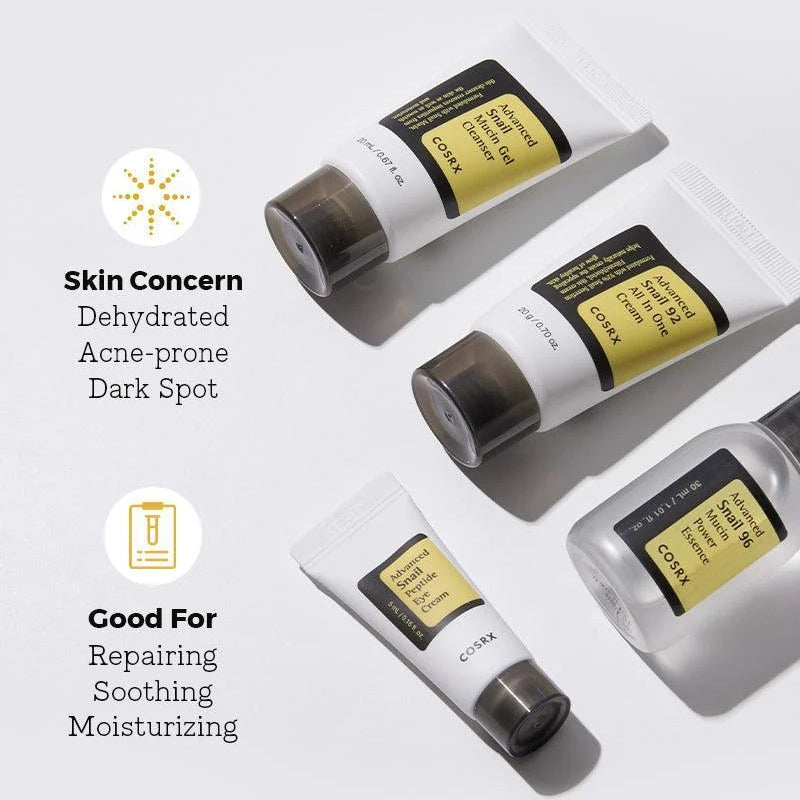 Cosrx All About Snail Kit Skincare Gift Set