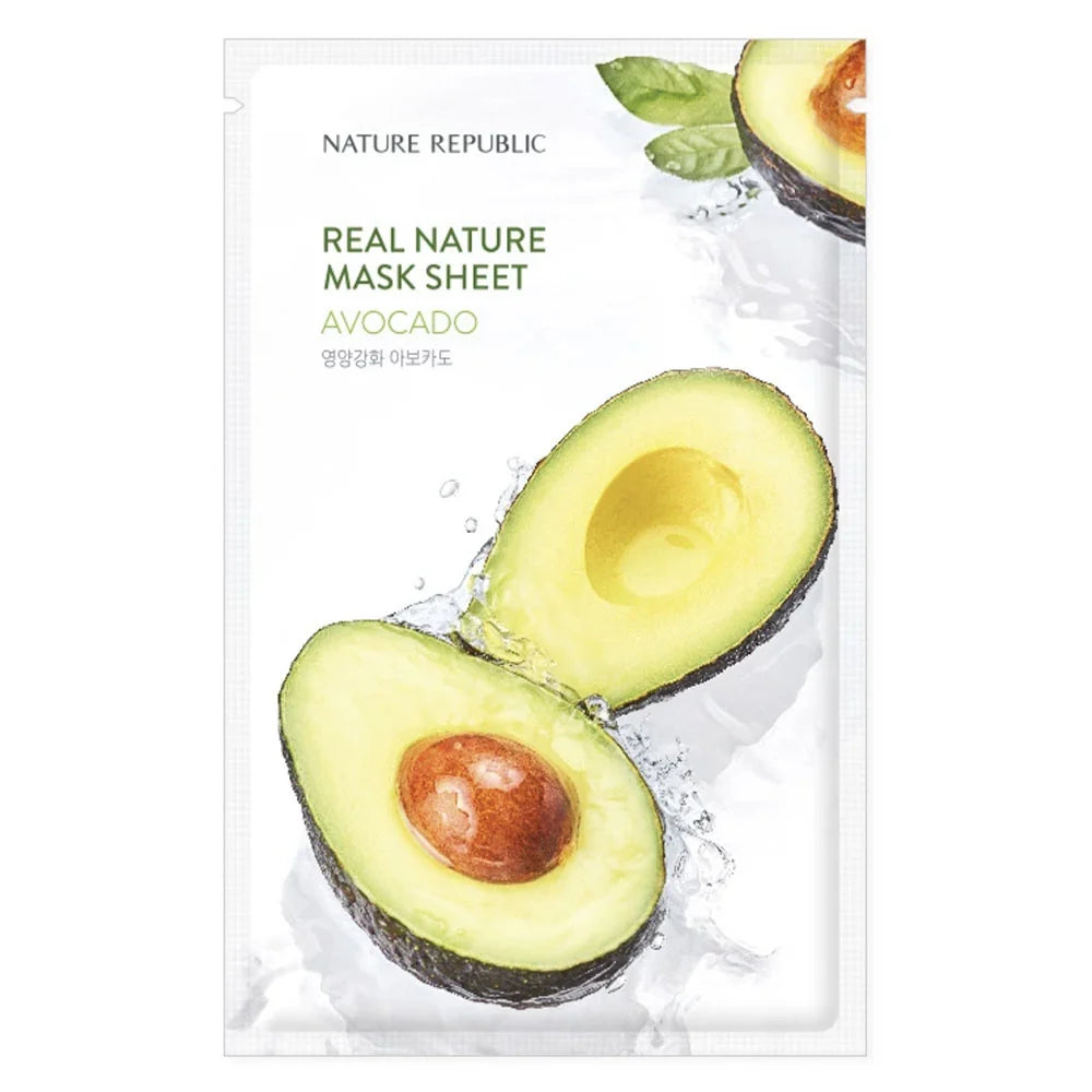 Nature Republic Real Nature Sheet Mask Avocado