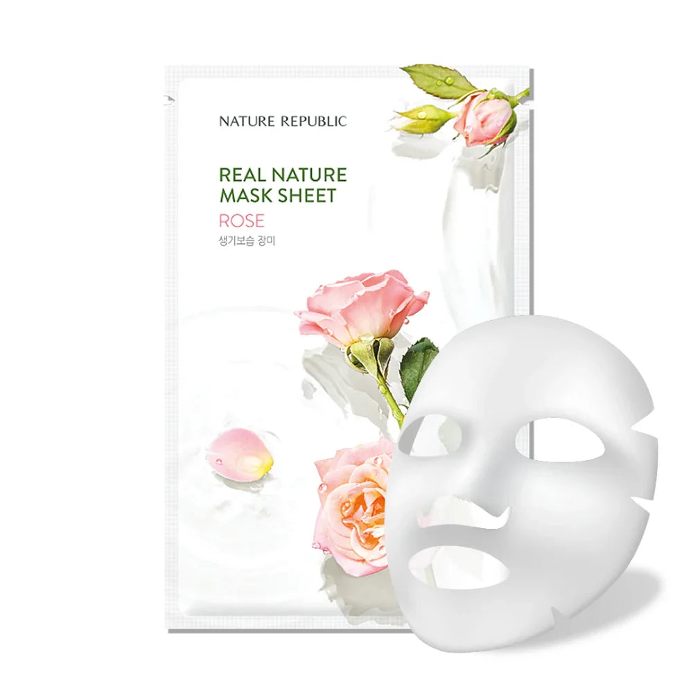 Nature Republic Real Nature Mask Sheet/Rose