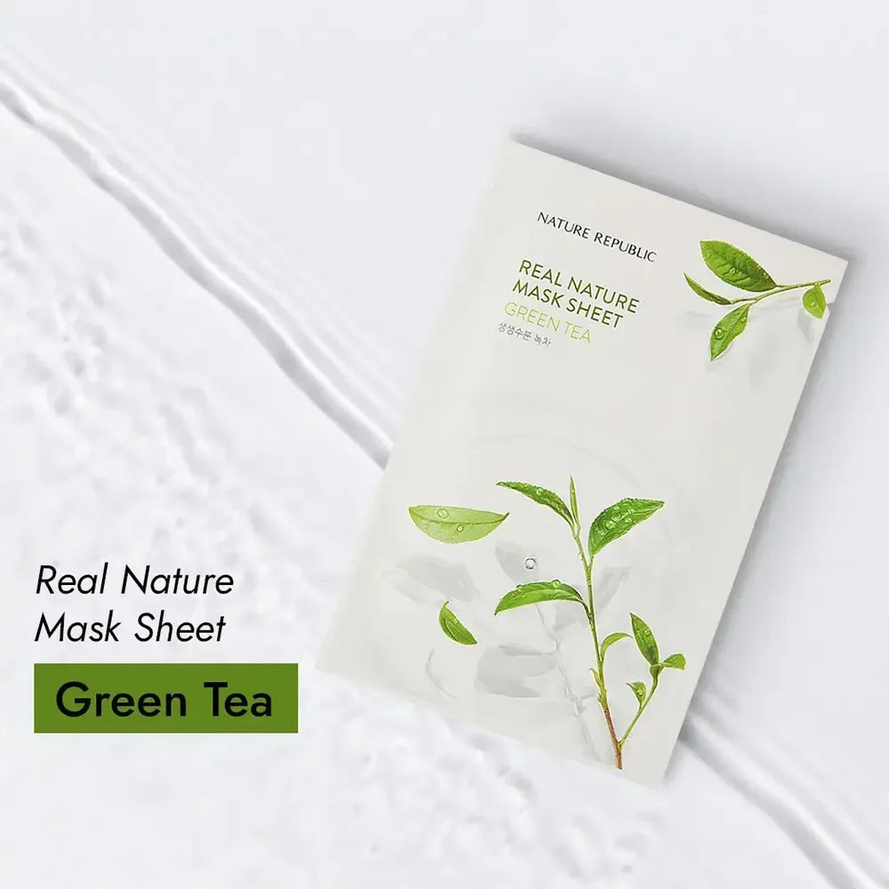 Nature Republic Real Nature Sheet Mask Green Tea