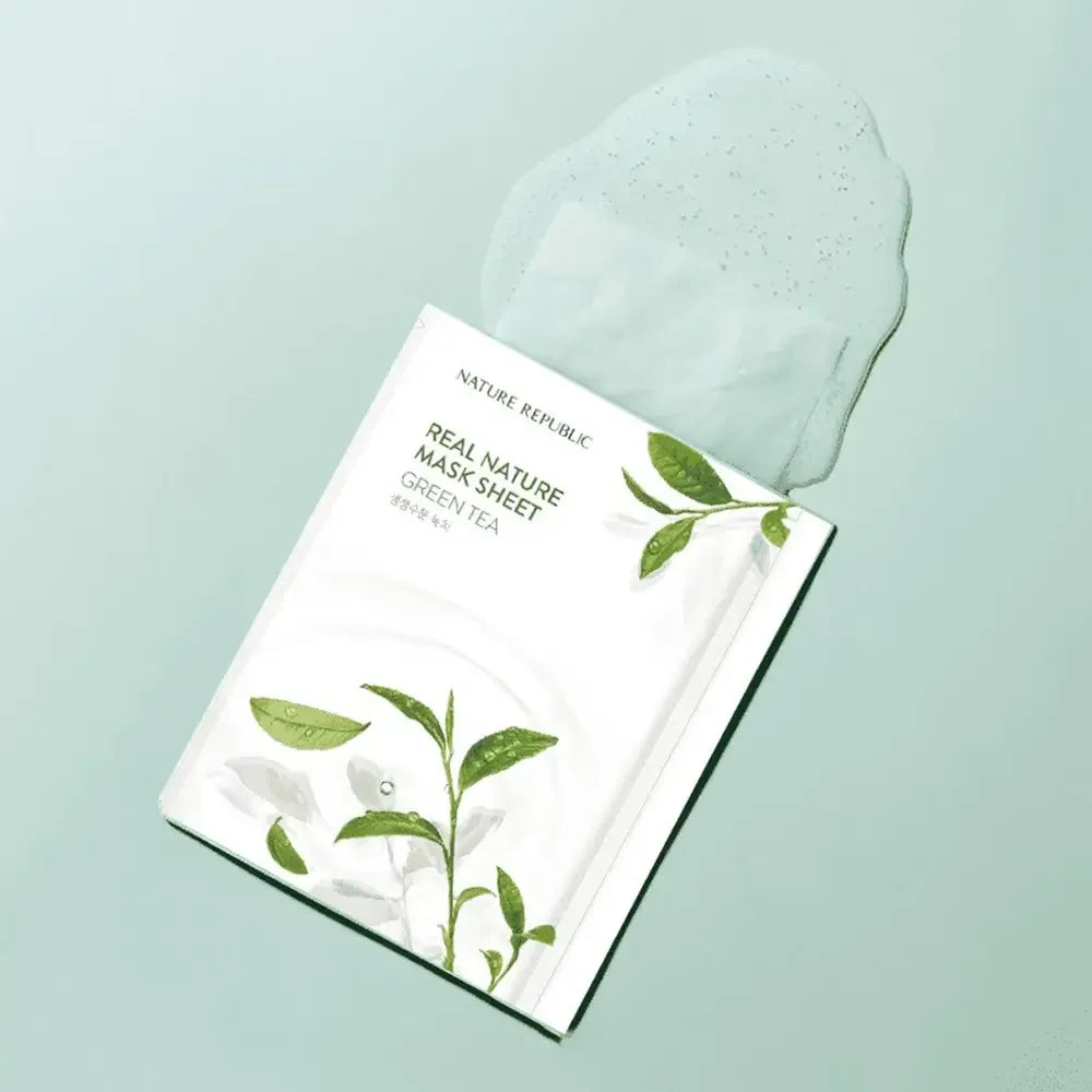 Nature Republic Real Nature Sheet Mask Green Tea