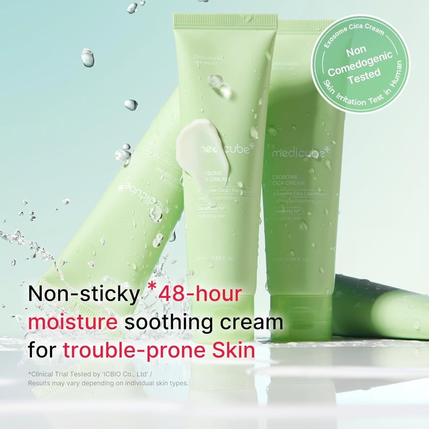Medicube Exosome Cica Cream – Creme Calmante Pele Sensível — imagem 3